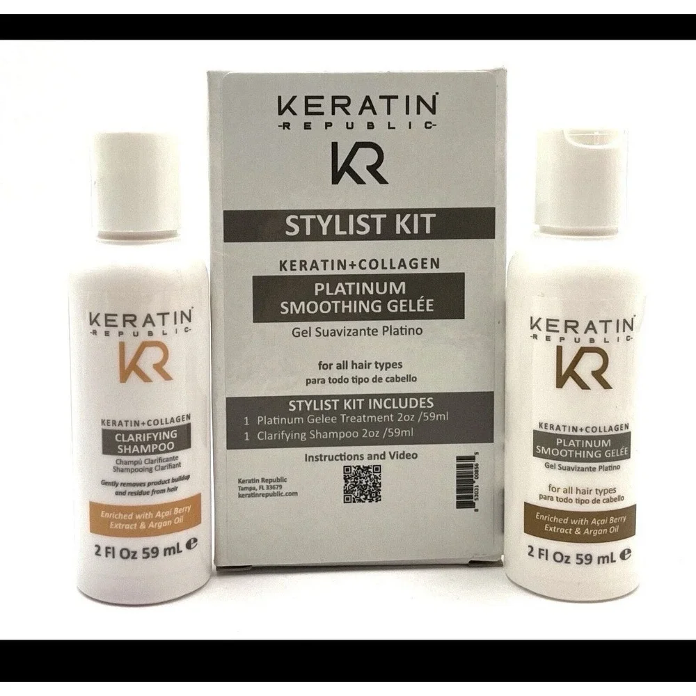 Keratin Republic Stylist Kit(Treatment & Shampoo)